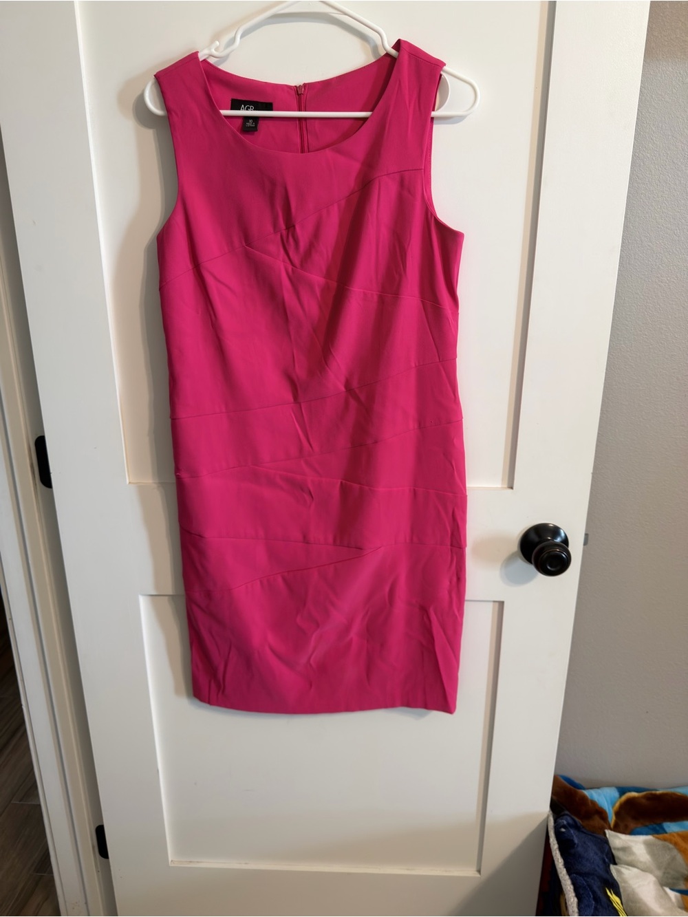 Worthington Fuchsia Sleeveless Sheath Dress
